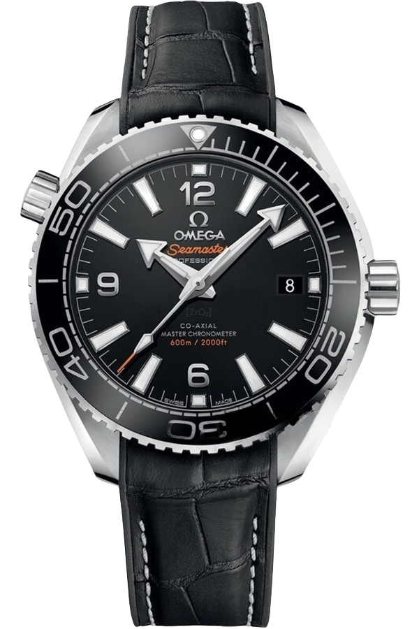 Omega Planet Ocean Ref. 215.33.40.20.01.001 Super Clone Watch – Black Dial Stainless Steel Bracelet Fake Replica