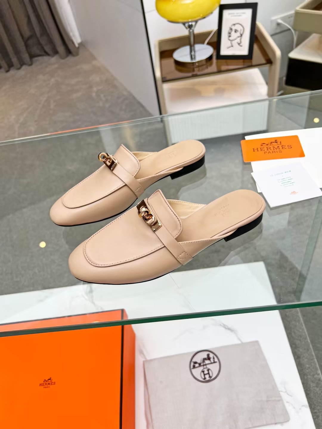 0Z MULE PASTEL PINK LAMBSKIN、mysite、Cacoeks