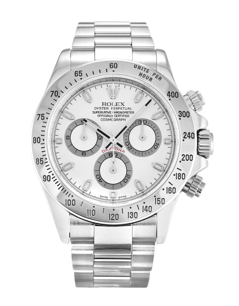 Replica Rolex Daytona 40mm White Dial 116520-fasswatch