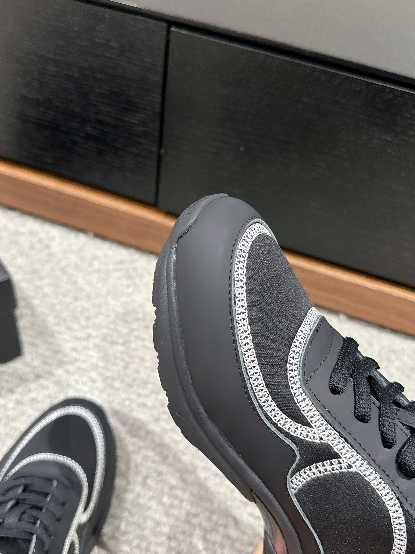 CLASSIC TRAINER IN BLACK FABRIC、mysite、Cacoeks