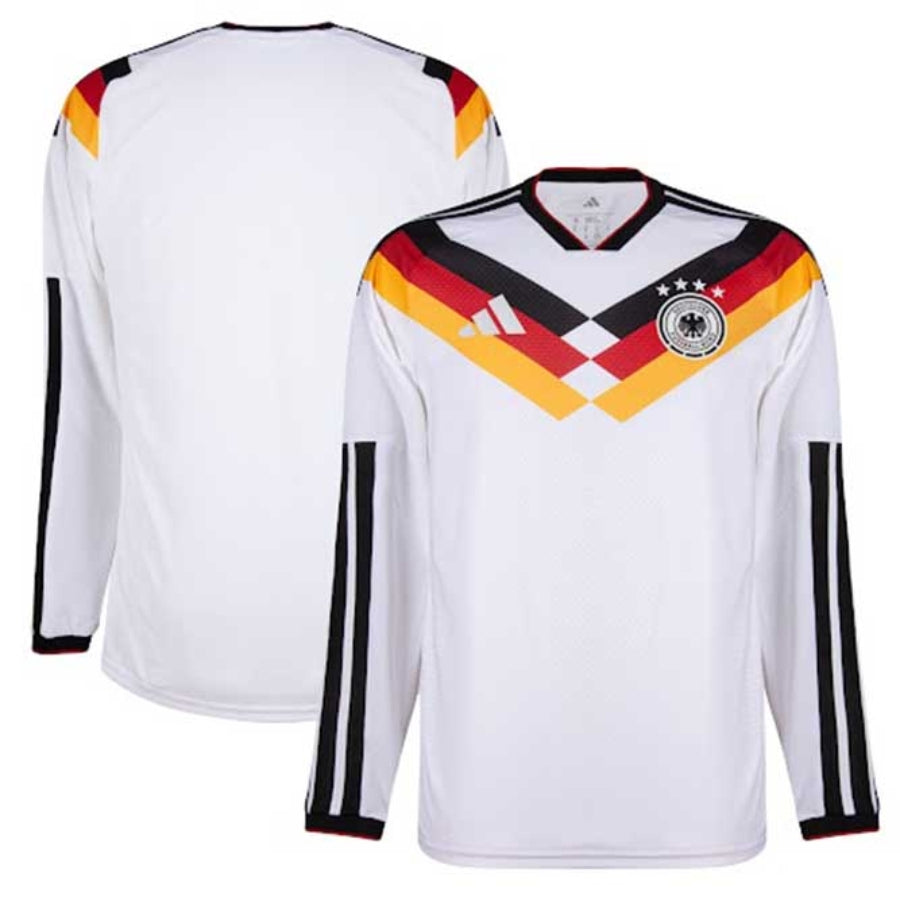 Germany Home Long Sleeve Fan Jersey Shirt 2026 World Cup-mysite Custom Football Kit- Nextkits