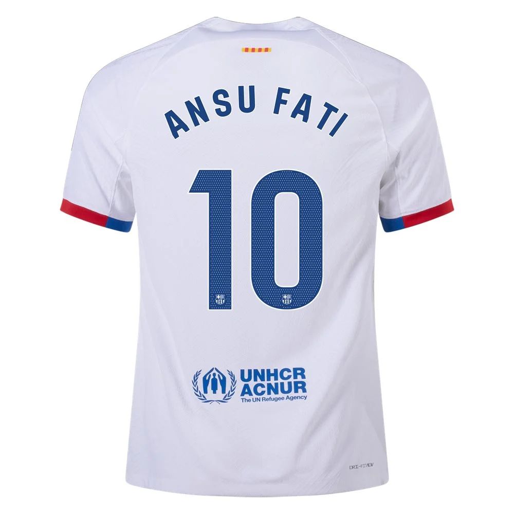 23/24 Barcelona #10 Ansu Fati Away Jersey-mysite Custom Football Kit- Nextkits