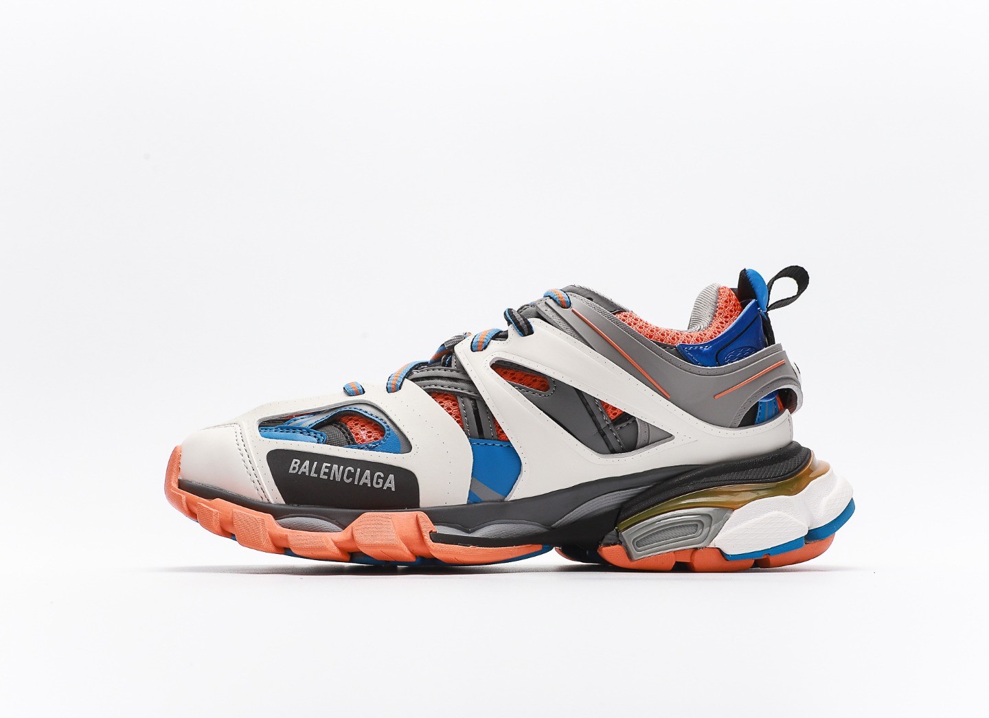 Balenciaga Track Trainer In Orange Blue、mysite、Cacoeks