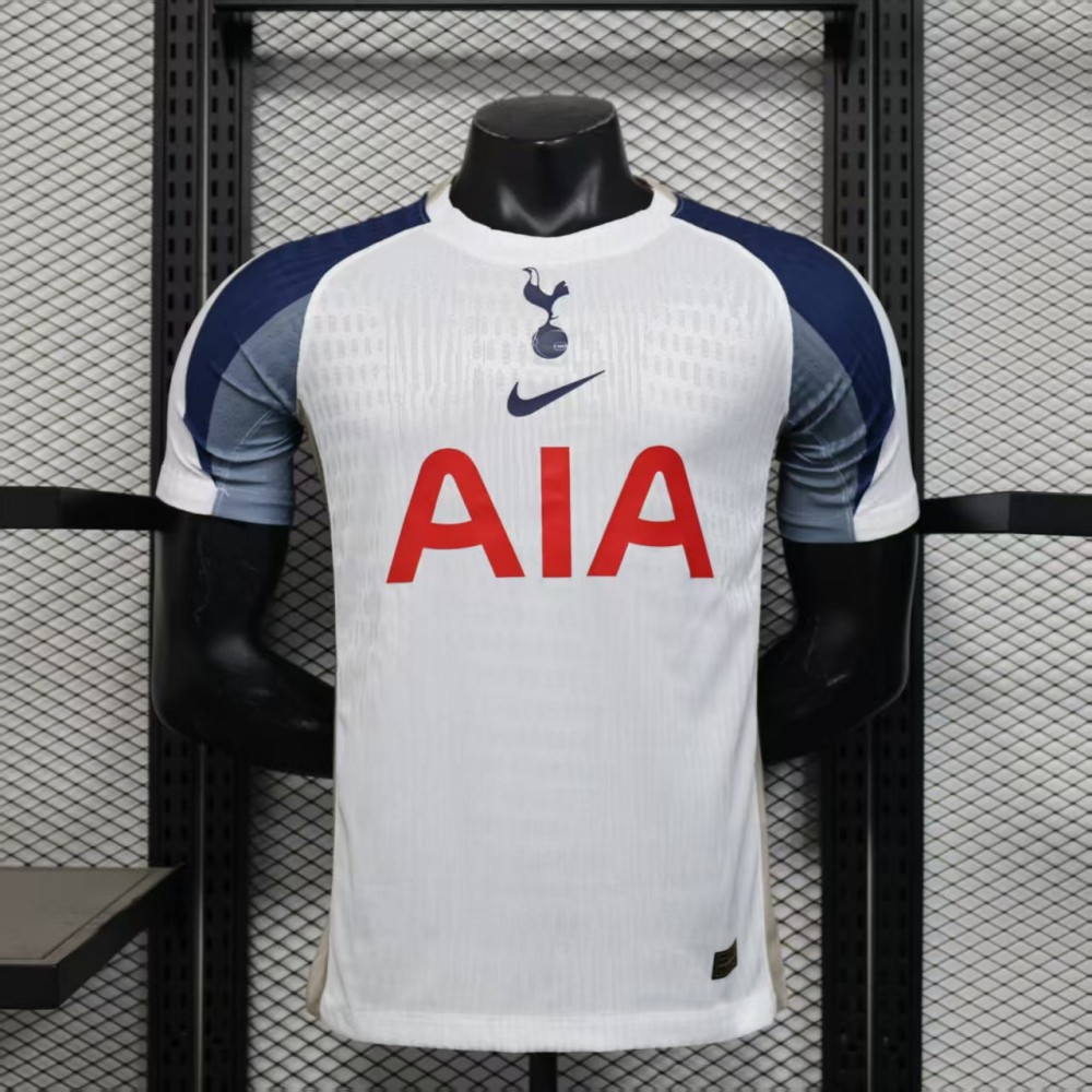 25/26 Player Version Tottenham Hotspur Home Football Shirt (Sponsors)-mysite Custom Football Kit- Nextkits