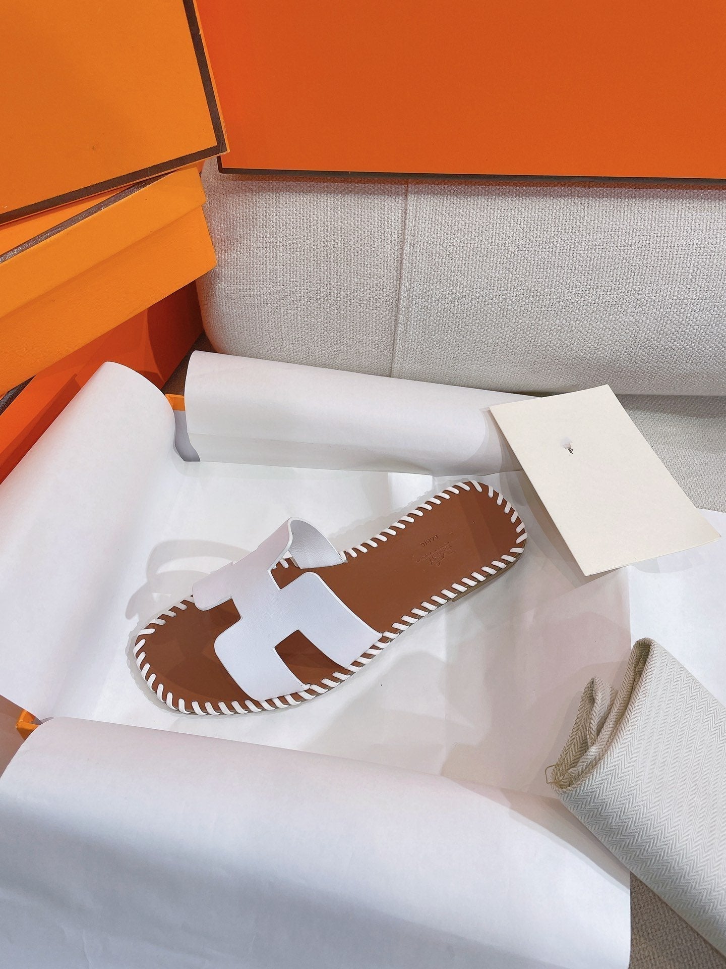 0RAN SANDAL Braided Calfskin WHITE、mysite、Cacoeks