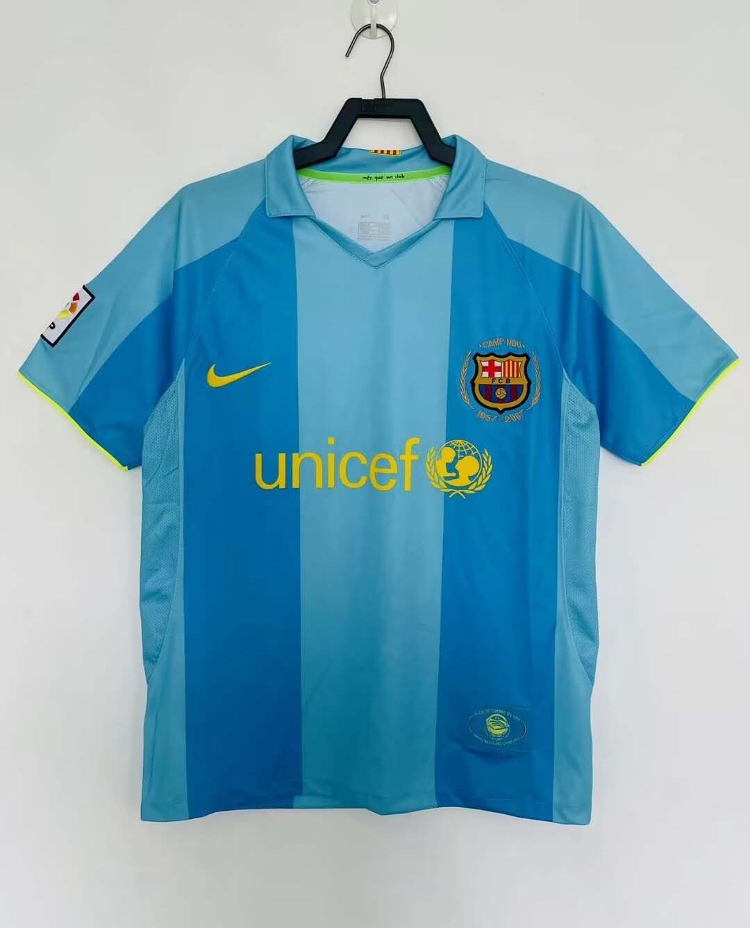 2007/2008 Retro Barcelona Away Football Shirt 1:1 Thai Quality:football jersey mysite: unitedjerseyfootball 邓江浪:football