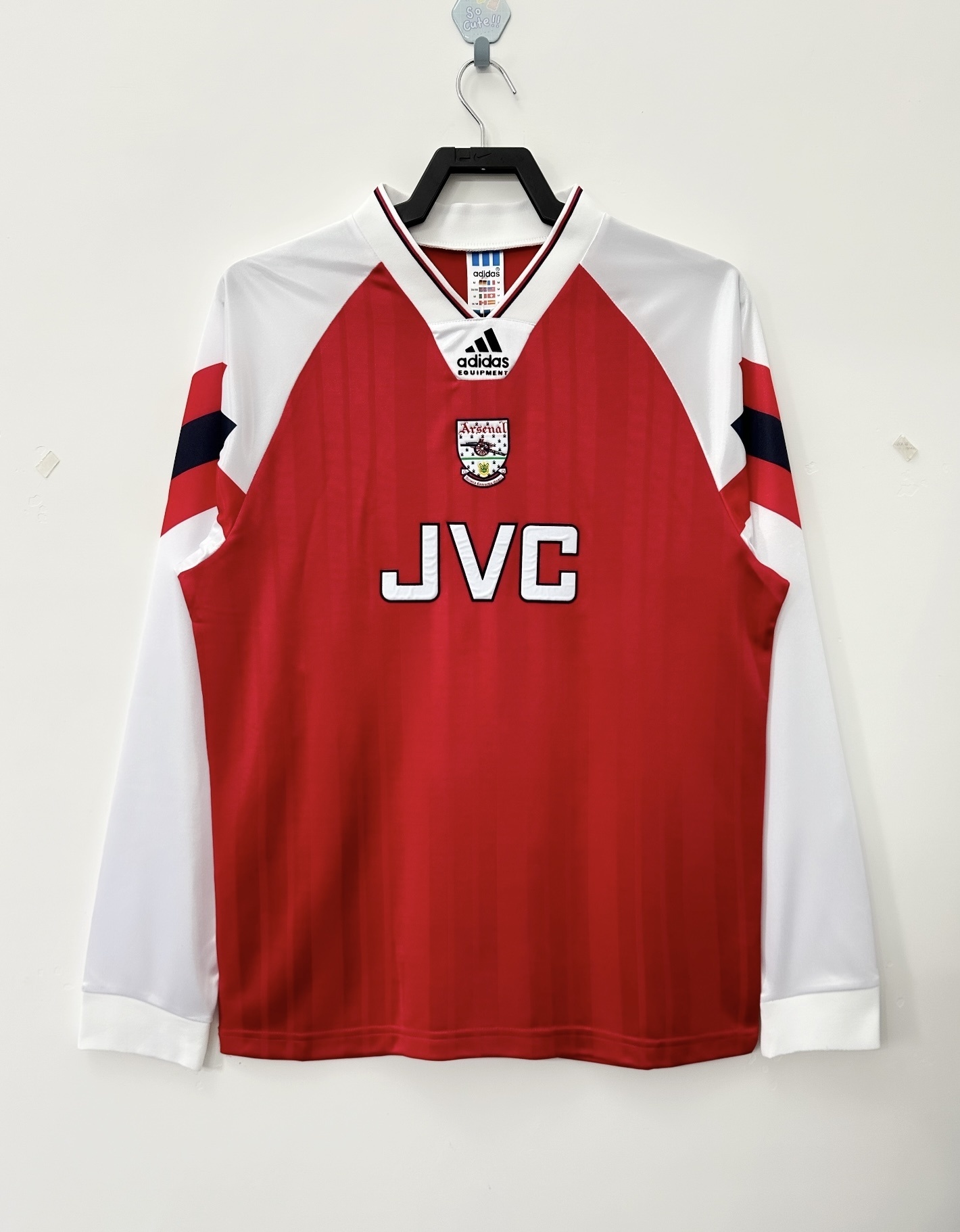 1992-1994-retro-long-sleeve-arsenal-home-football-jersey-mysite Custom Football Kit- Nextkits