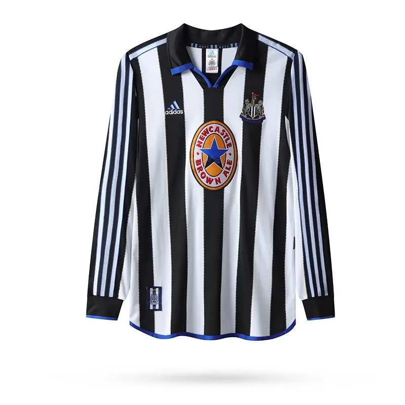 99-00 long sleeves Newcastle United Home soccer jersey-Retro version: Ajax 24-25 Home Stadium Jersey - Fans Version mysite: Adidas luxuryfootballshirts.com: https://www.luxuryfootballshirts.com/