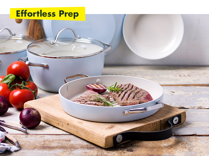 GreenPan, Padova, Healthy Ceramic Non stick, Cookware set, grill pan, stainless steel, hard anodized