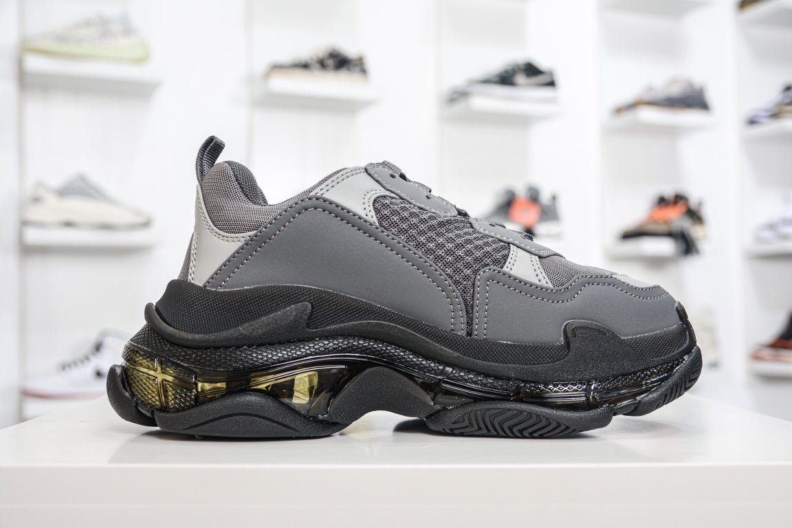 Balenciaga Triple S Clear Sole Sneaker Dark Grey、mysite、Cacoeks