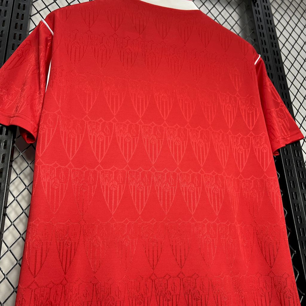 ManixJersey.com | Retro Sevilla FC 1991-92 Away Jersey -Customize Name, Number and Patch | Worldwide Shipping