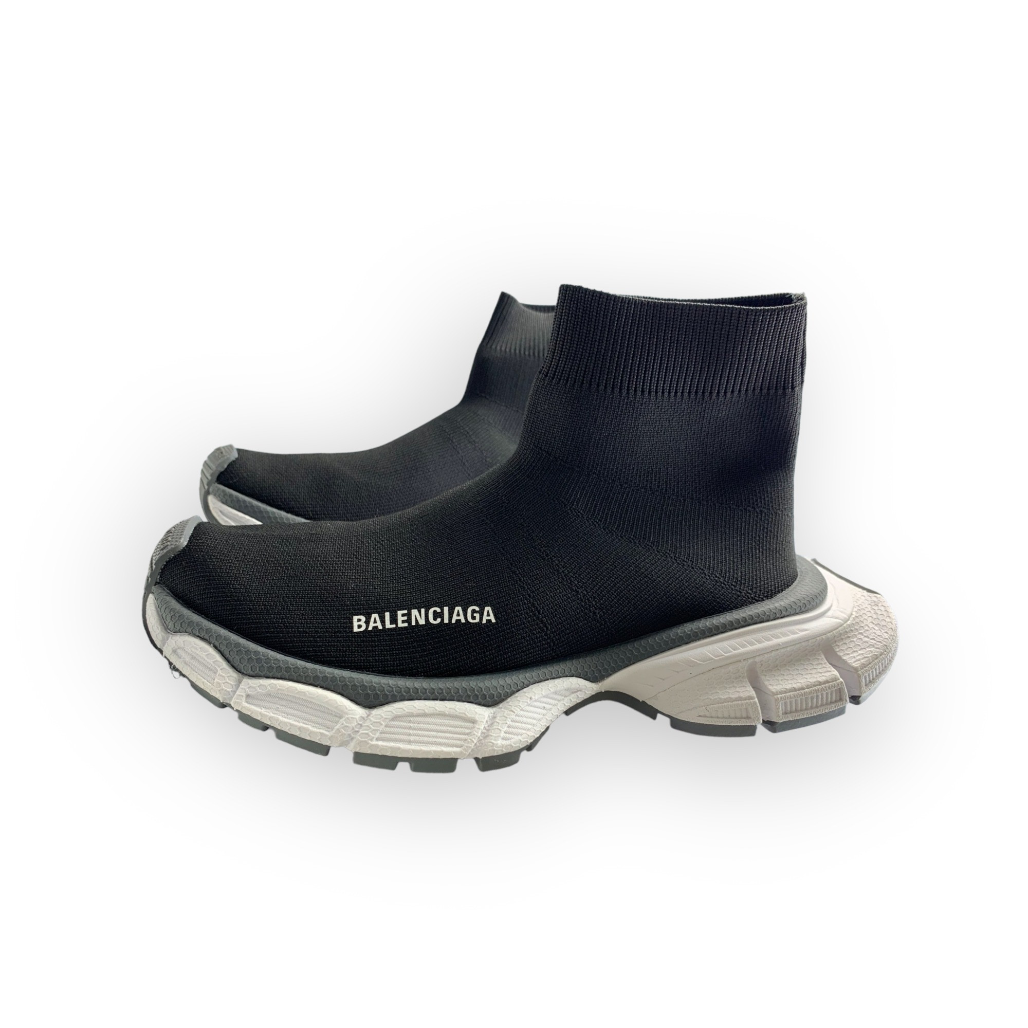Balenciaga 3XL Sock Sneaker in Black、mysite、Cacoeks