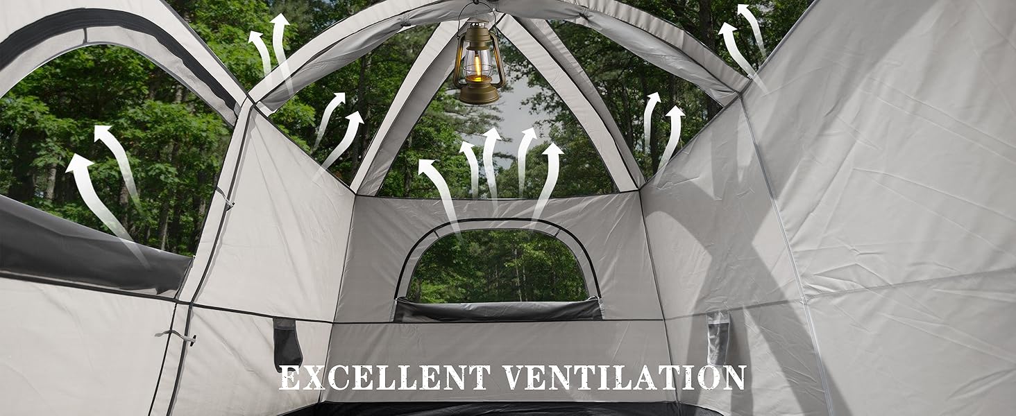 EXCELLENT VENTILATION