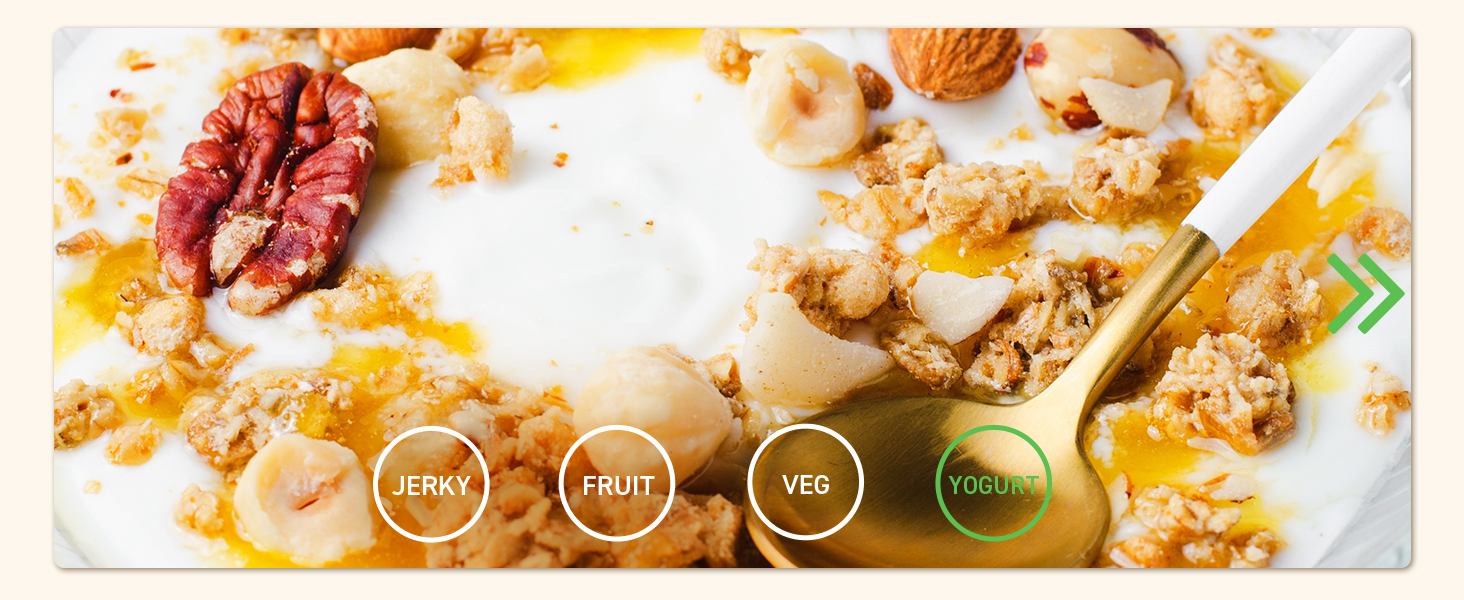 Yogurt preset button