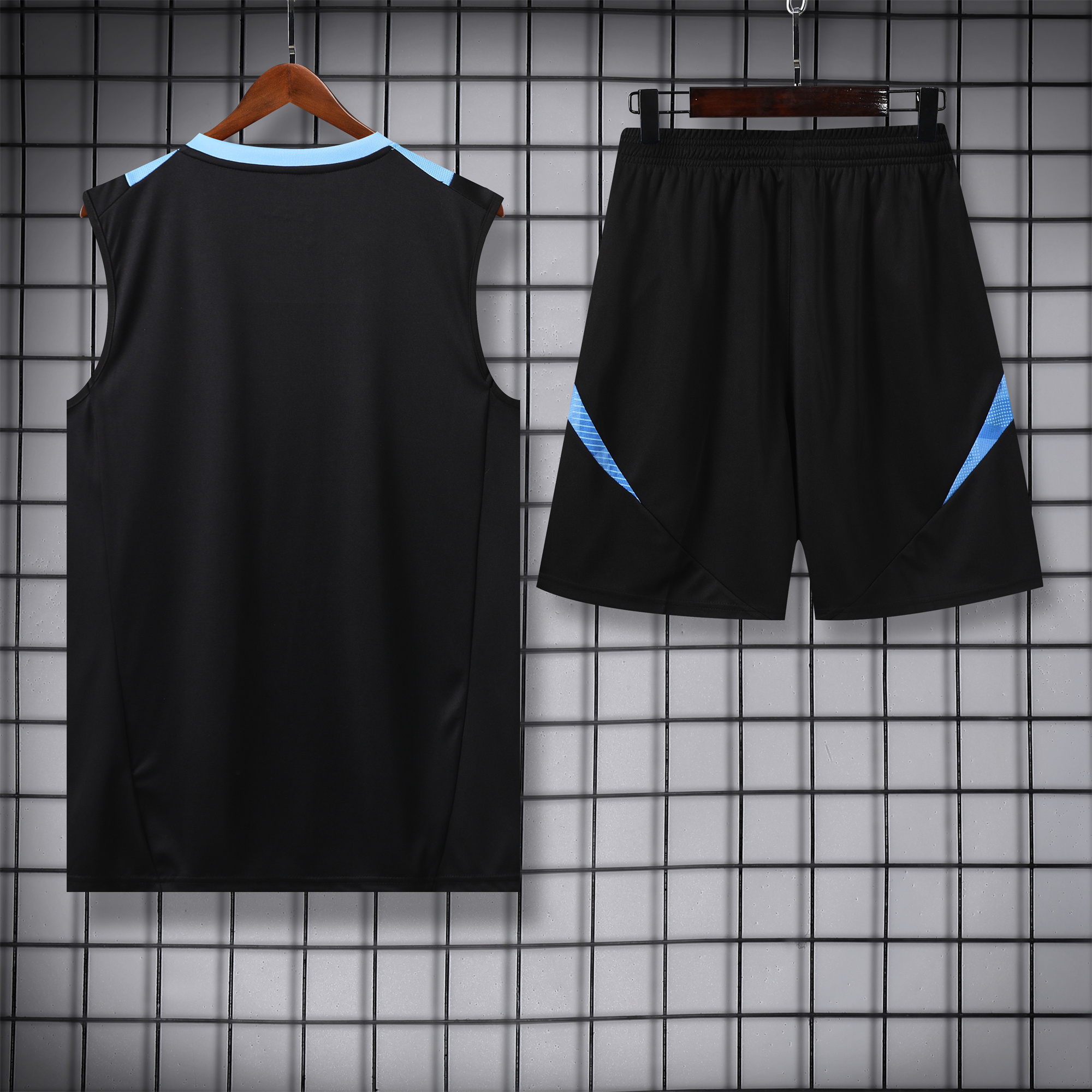 Higojerseys-Argentina 24-25 Vest Training Set - Black