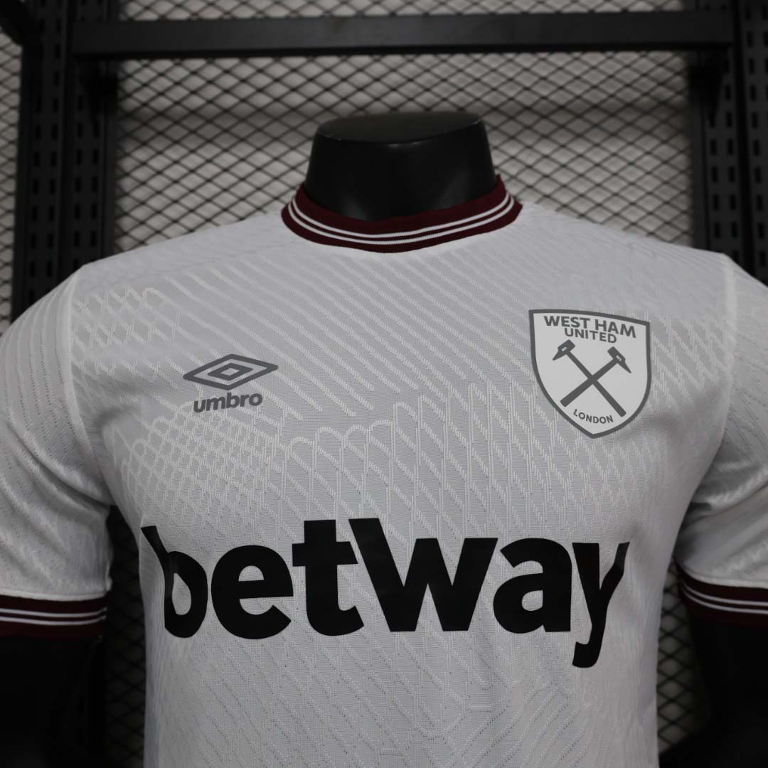 2023/2024 Player Version West Ham United Away Football Shirt 1:1 Thai Quality:football jersey mysite: unitedjerseyfootball 邓江浪:football
