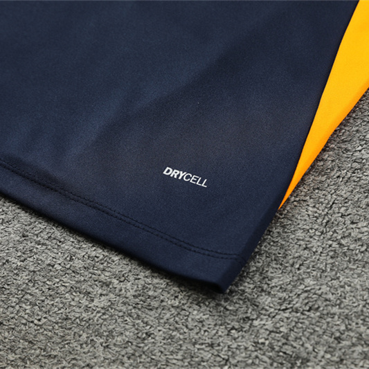JerseysGala.com | Marseille 24-25 Long Sleeve Training Set - Royal Blue -Customize Name, Number and Patch | Worldwide Shipping