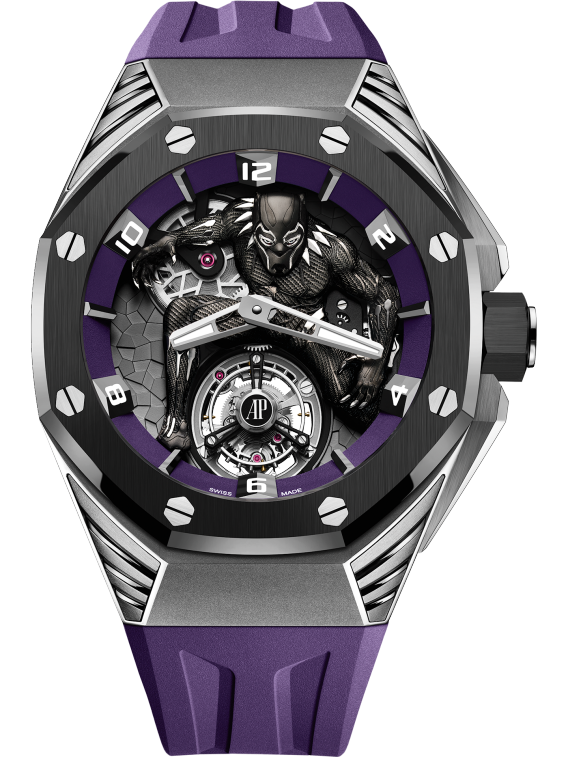 Standup image of the watch “Black Panther” Flying Tourbillon