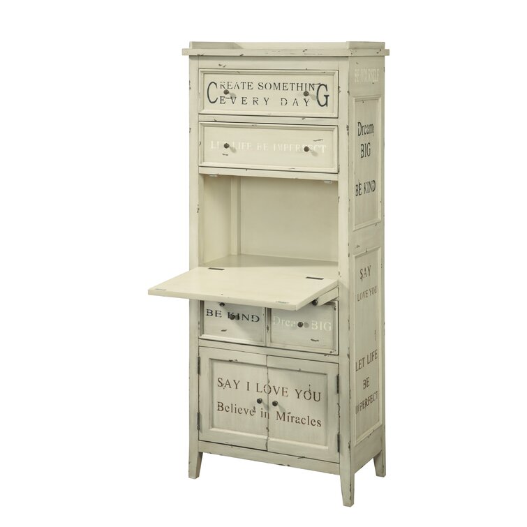 Luna Solid + Manufactured Wood Armoire