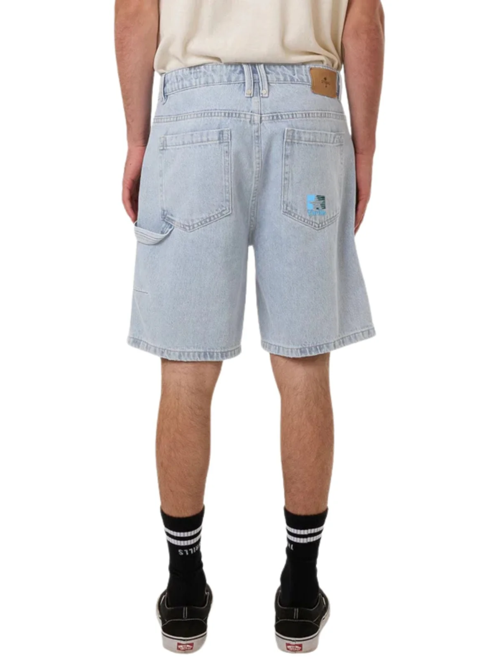 Hazed Slacker Denim Short