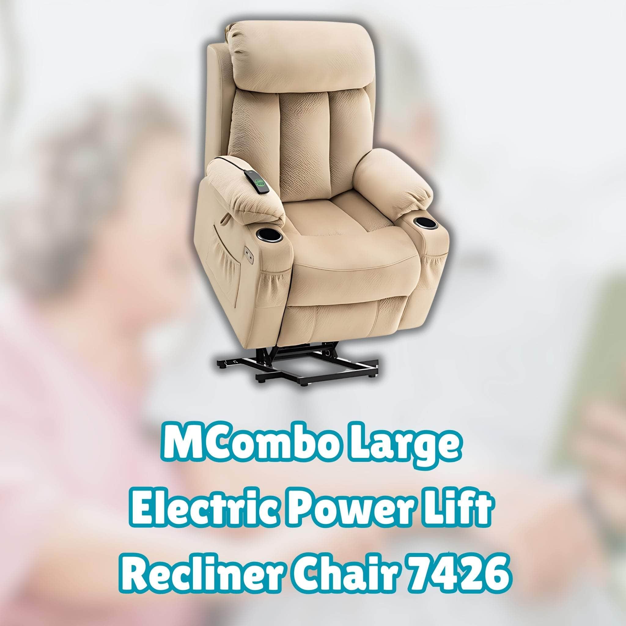 MCombo Large Electric Power Lift Recliner Chair 7426