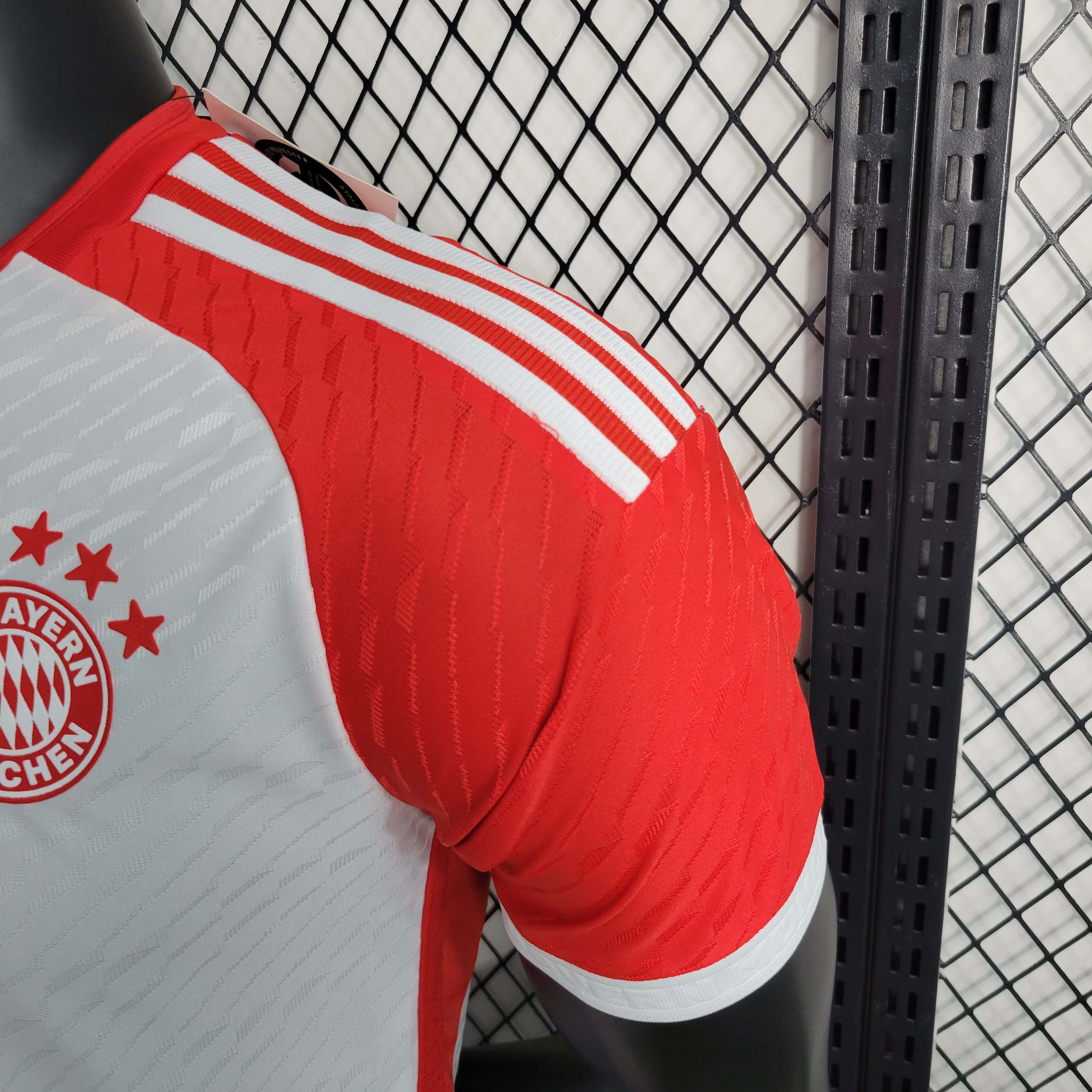 2023/2024 Player Version Bayern Munich Home Football Shirt 1:1 Thai Quality:football jersey mysite: unitedjerseyfootball 邓江浪:football