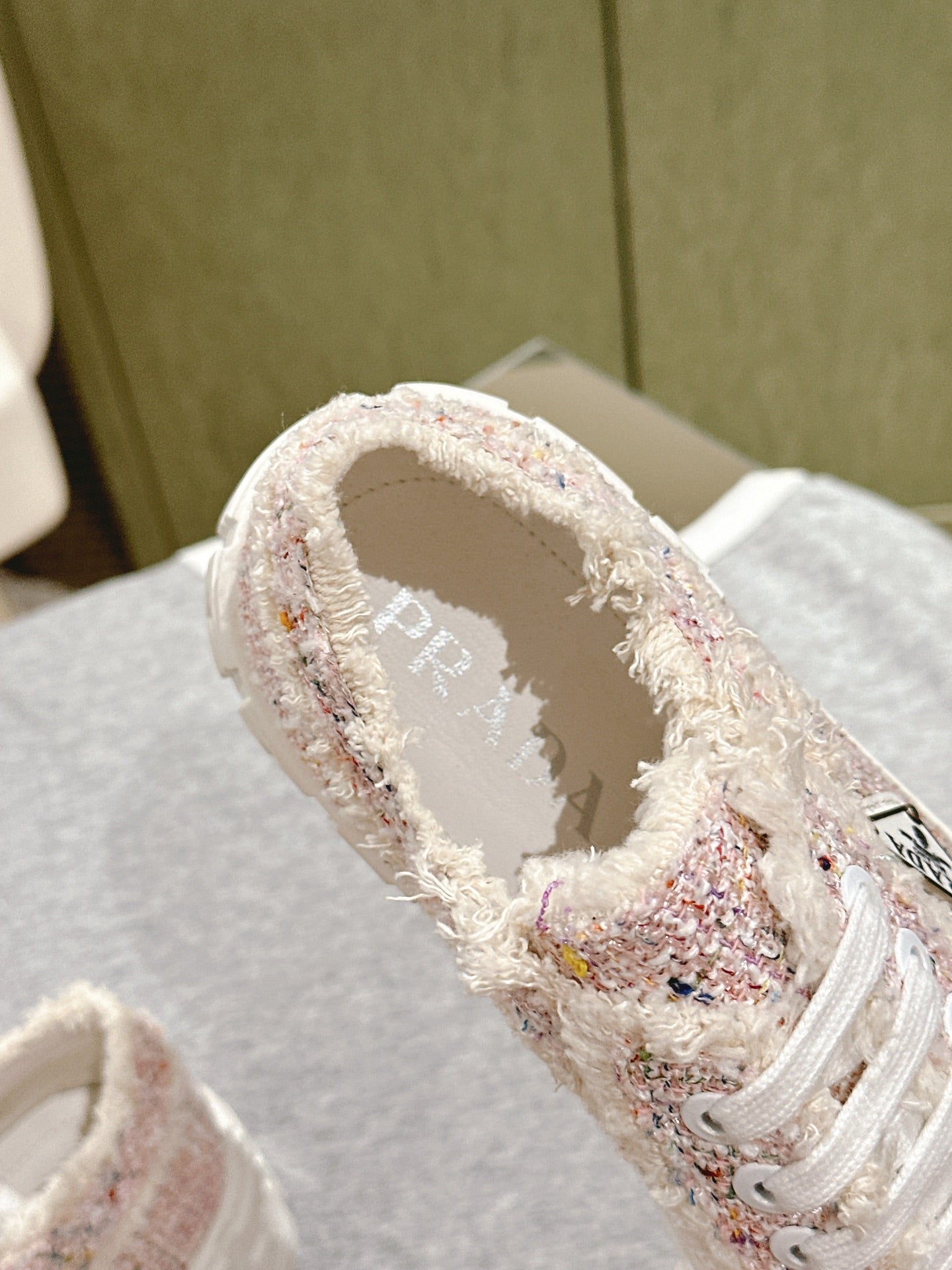 PRA DOUBLE WHEEL RE-NYLON GABARDINE SNEAKERS ALMOND FABRIC、mysite、Cacoeks