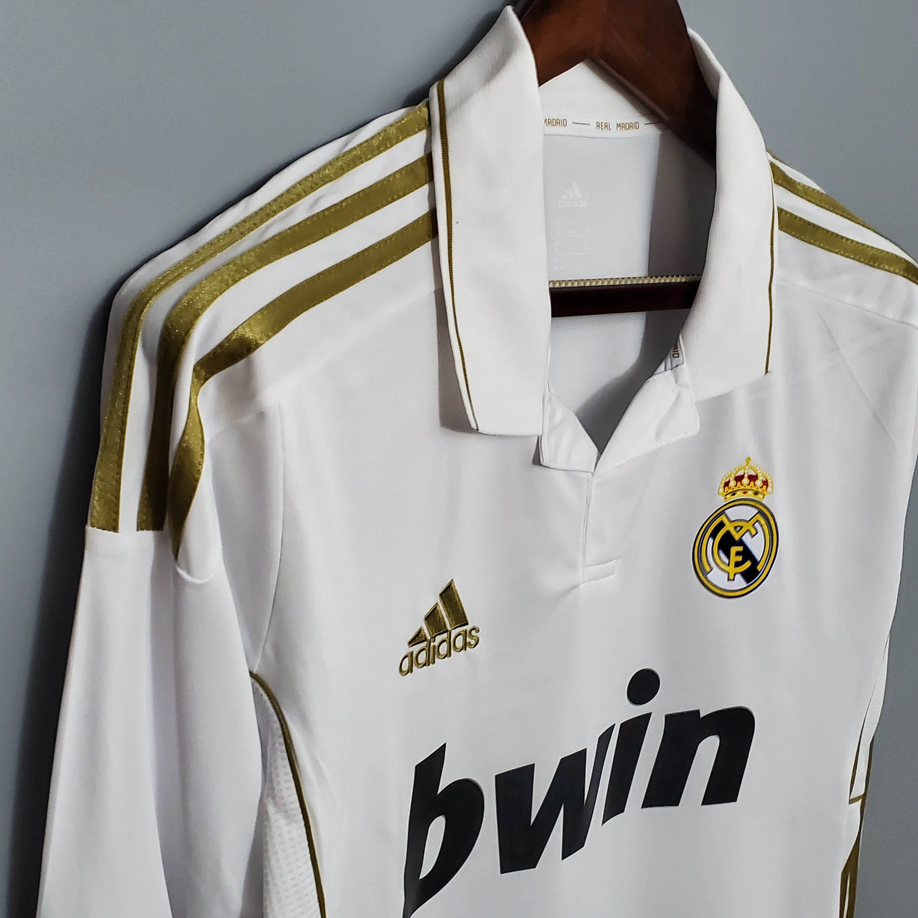 2011/2012 Retro Long Sleeve Real Madrid Home:football jersey mysite: unitedjerseyfootball 邓江浪:football