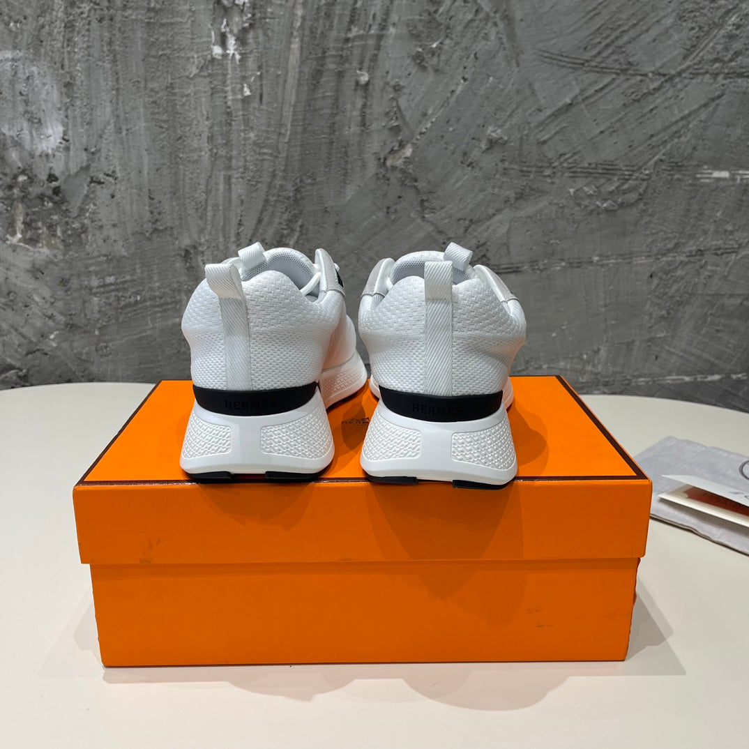 HEROS SNEAKERS WHITE MIX BLACK GOATSKIN、mysite、Cacoeks