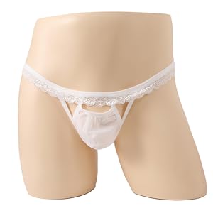 Pructi Men's G-String Sissy Gay Bikini Briefs