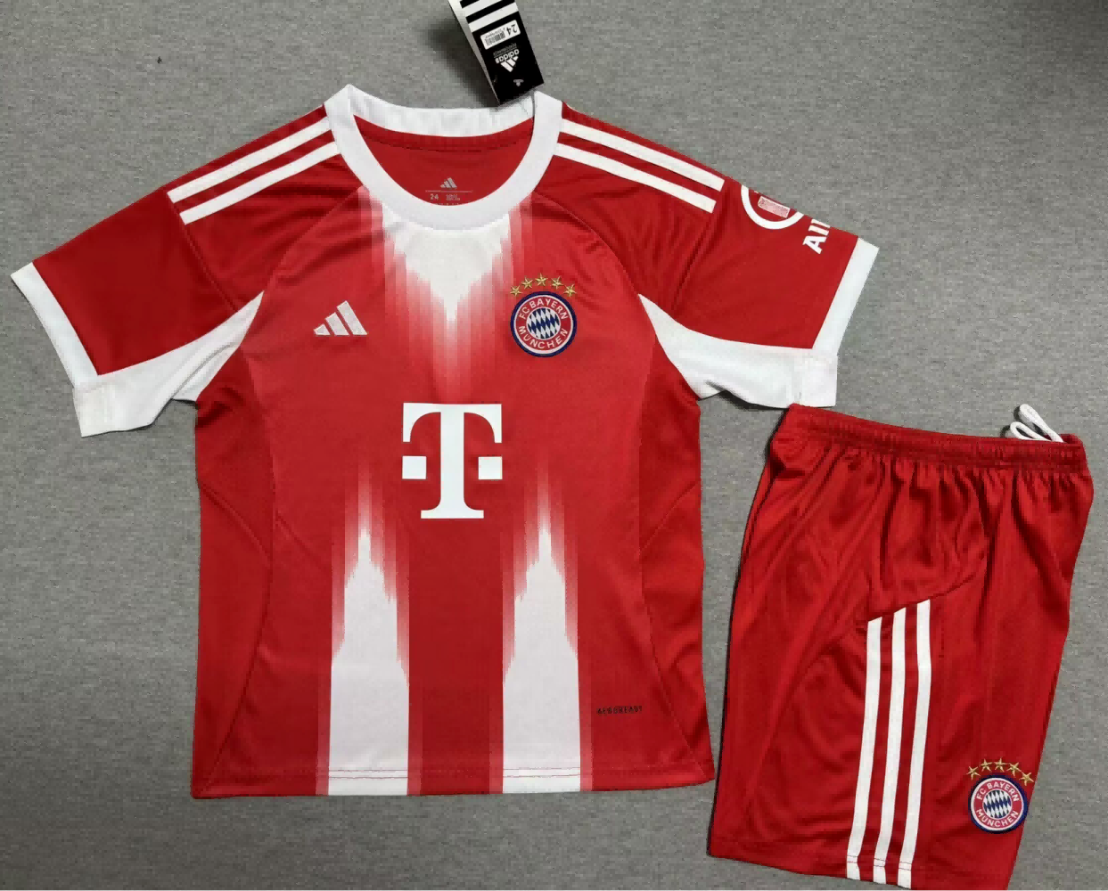 25/26 Bayern Munich Home Football Shirt Kids Size Suit-mysite Custom Football Kit- Nextkits