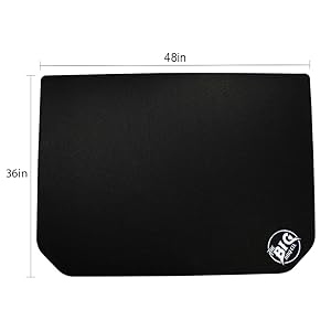 BBCMAT Measurements BBQ Grill Mat 36x48
