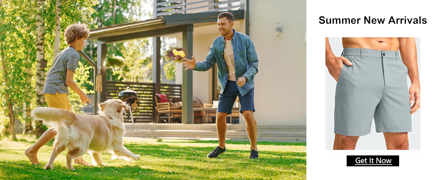 casual shorts for men