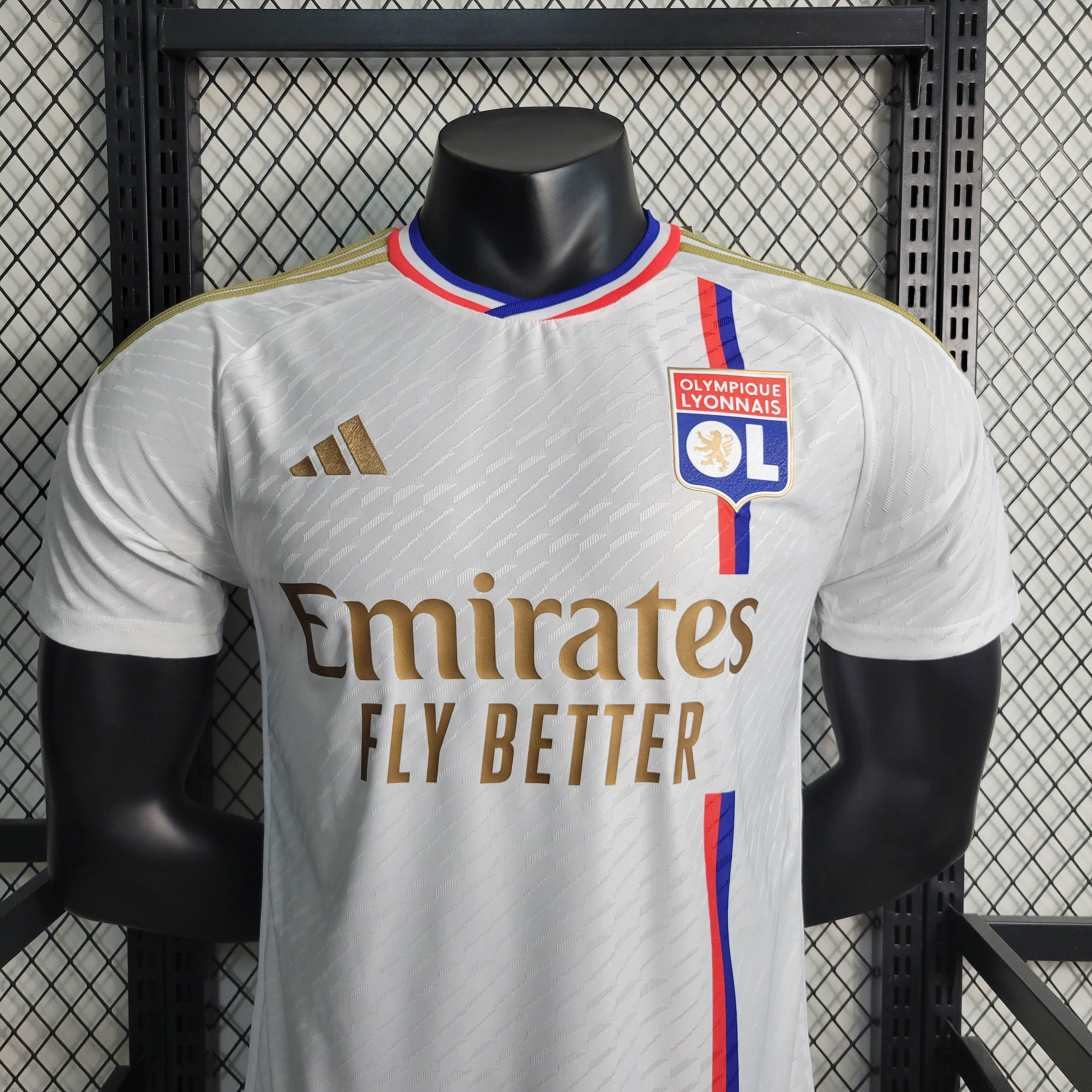 2023/2024 Player Version Lyon Home Football:football jersey mysite: unitedjerseyfootball 邓江浪:football
