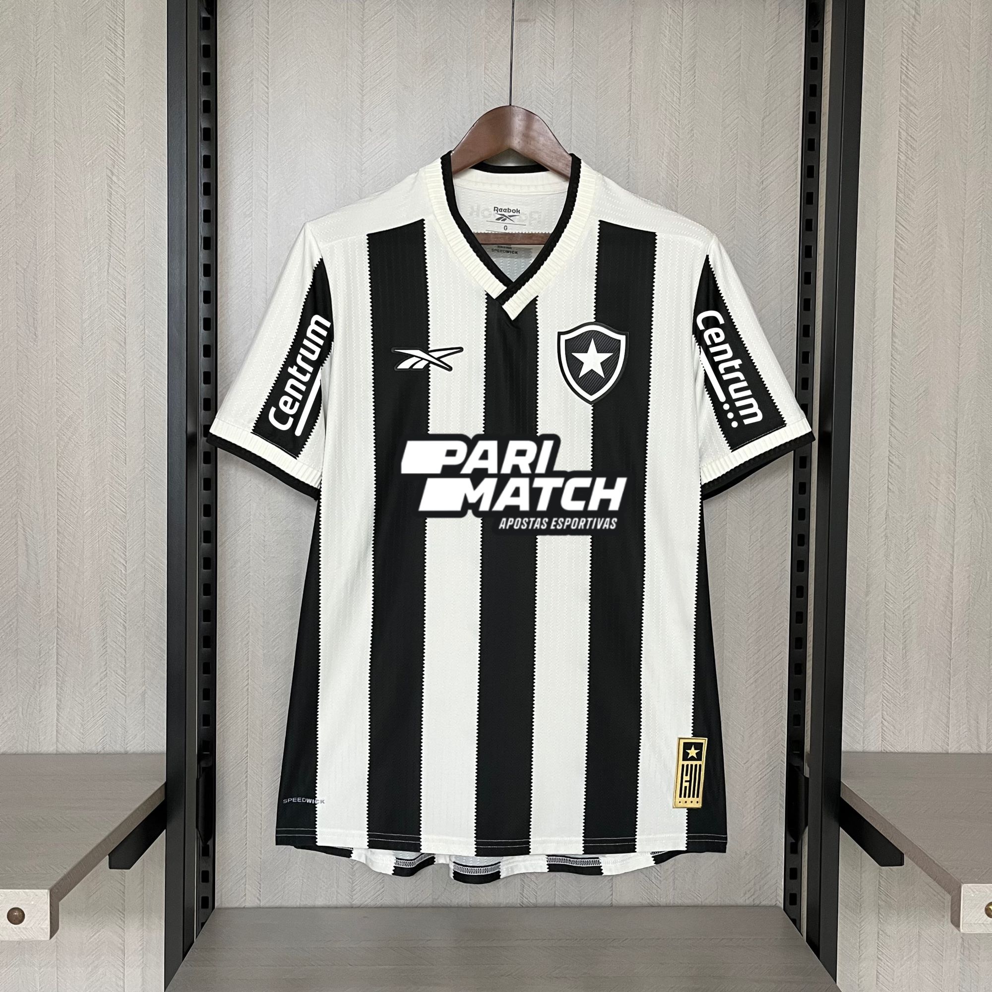 Higojerseys-Botafogo 2024 Home Jersey with Sponsors - Fans Version
