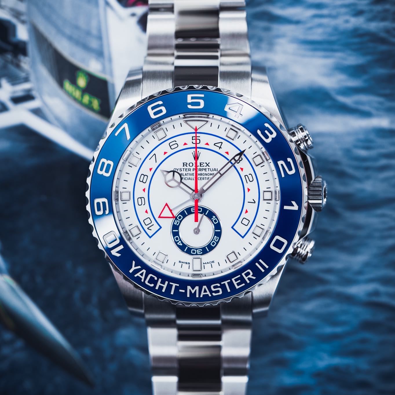 brand Rolex YACHT-MASTER II m116680-0002 luxury watch for sale – NeveReL