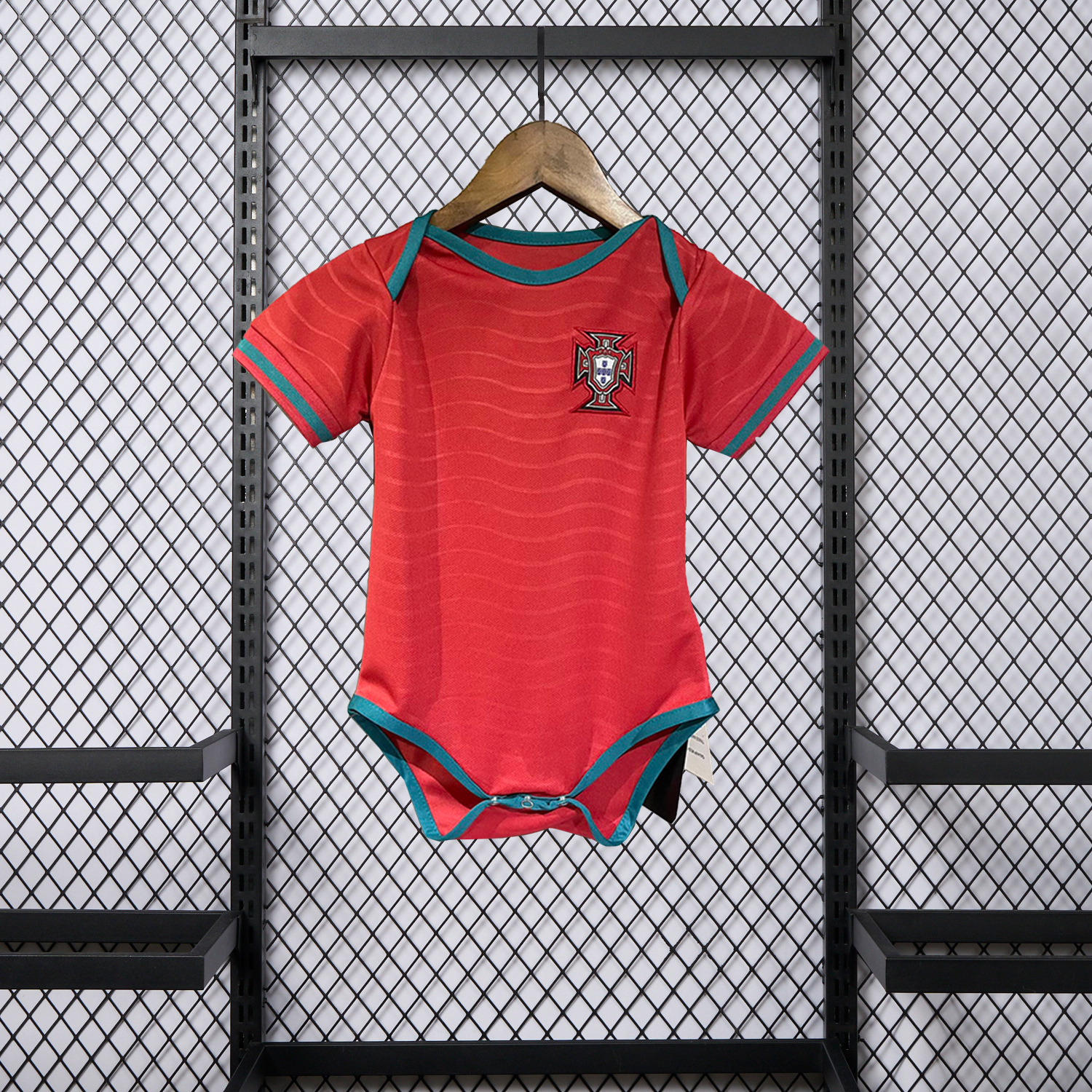SIUjerseys-Portugal 2026 Home Baby Crawling Suit