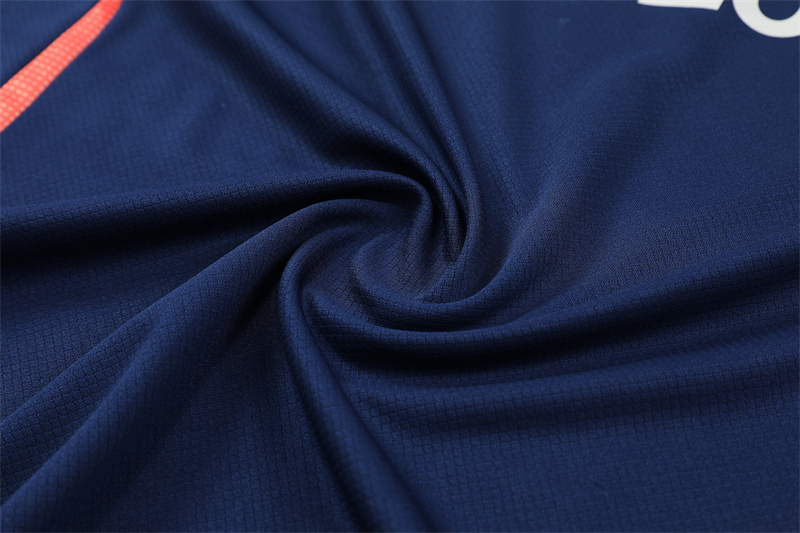 ManixJersey.com | Manchester United 24-25 Short-Sleeve Training Kids Kit - Deep Blue -Customize Name, Number and Patch | Worldwide Shipping