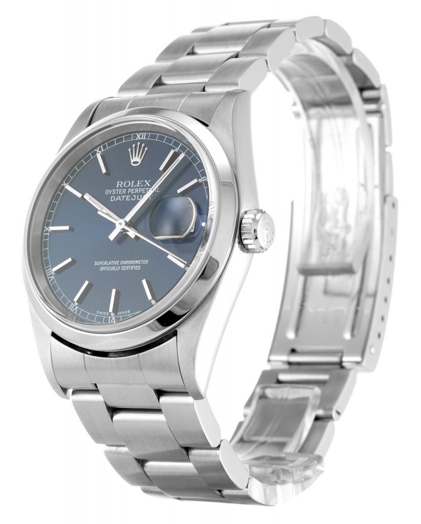 Replica Rolex Datejust 36mm Blue Dial 16200-fasswatch