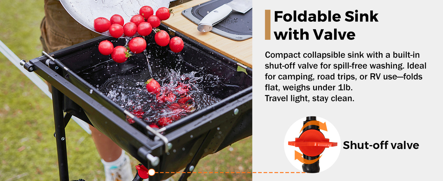 camping kitchen table