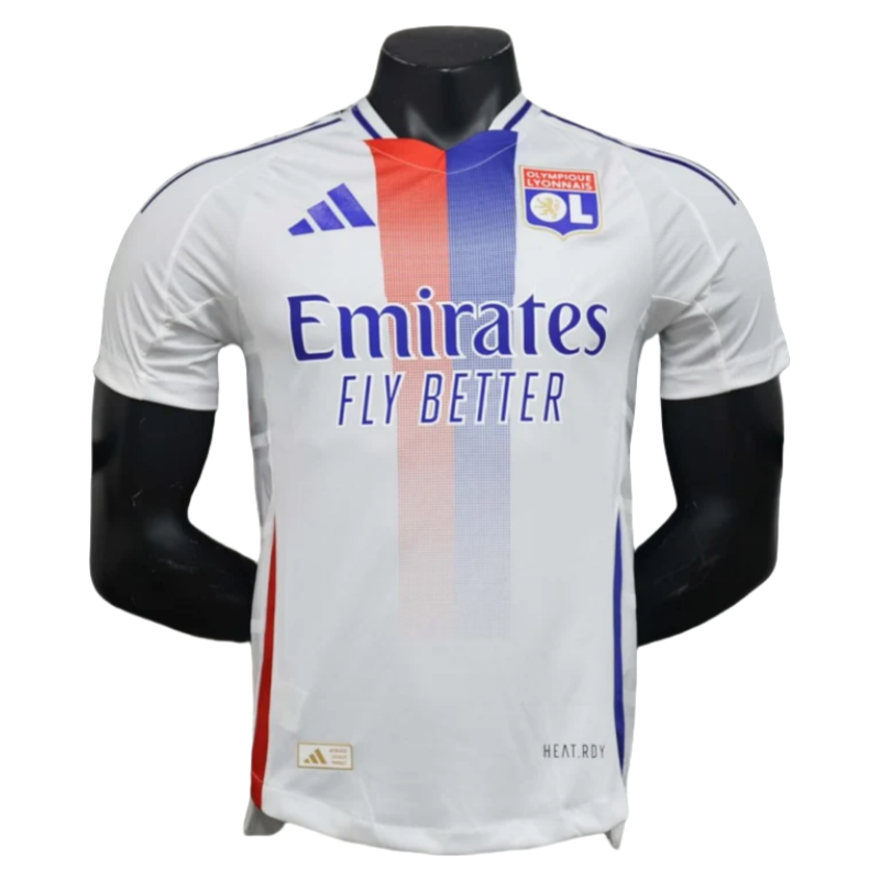 24-25 Lyonnais Home soccer jersey - Player Version: Ajax 24-25 Home Stadium Jersey - Fans Version mysite: Adidas luxuryfootballshirts.com: https://www.luxuryfootballshirts.com/