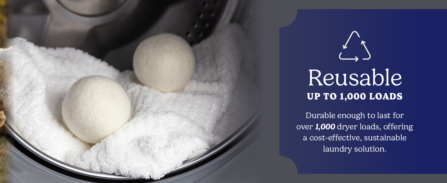 handy laundry premium wool dryer balls