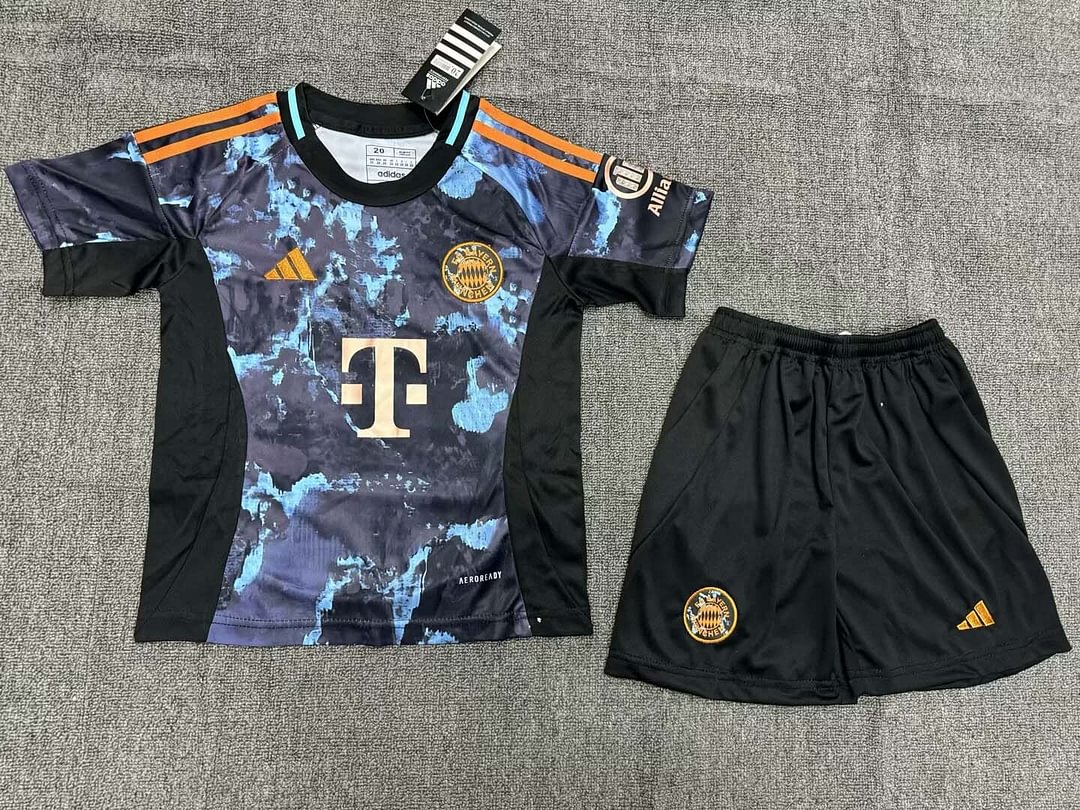24/25 Bayern Munich Away Football Jersey Kids Size Suit-mysite Custom Football Kit- Nextkits