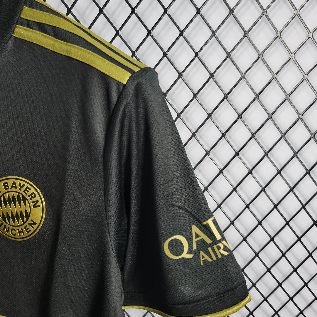 ManixJersey.com | Retro Bayern Munich 21-22 Away Stadium Jersey -Customize Name, Number and Patch | Worldwide Shipping
