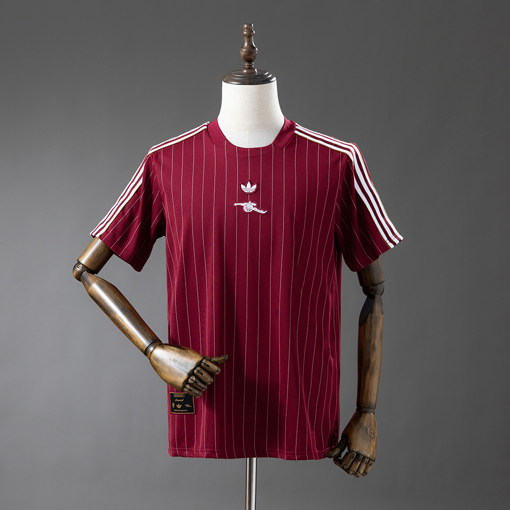 2025/2026 Arsenal Culture T-shirt - Red Jersey 1:1 Thai Quality:football jersey mysite: unitedjerseyfootball 邓江浪:football