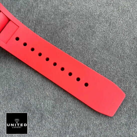 Richard Mille Red Rubber Bracelet Replica