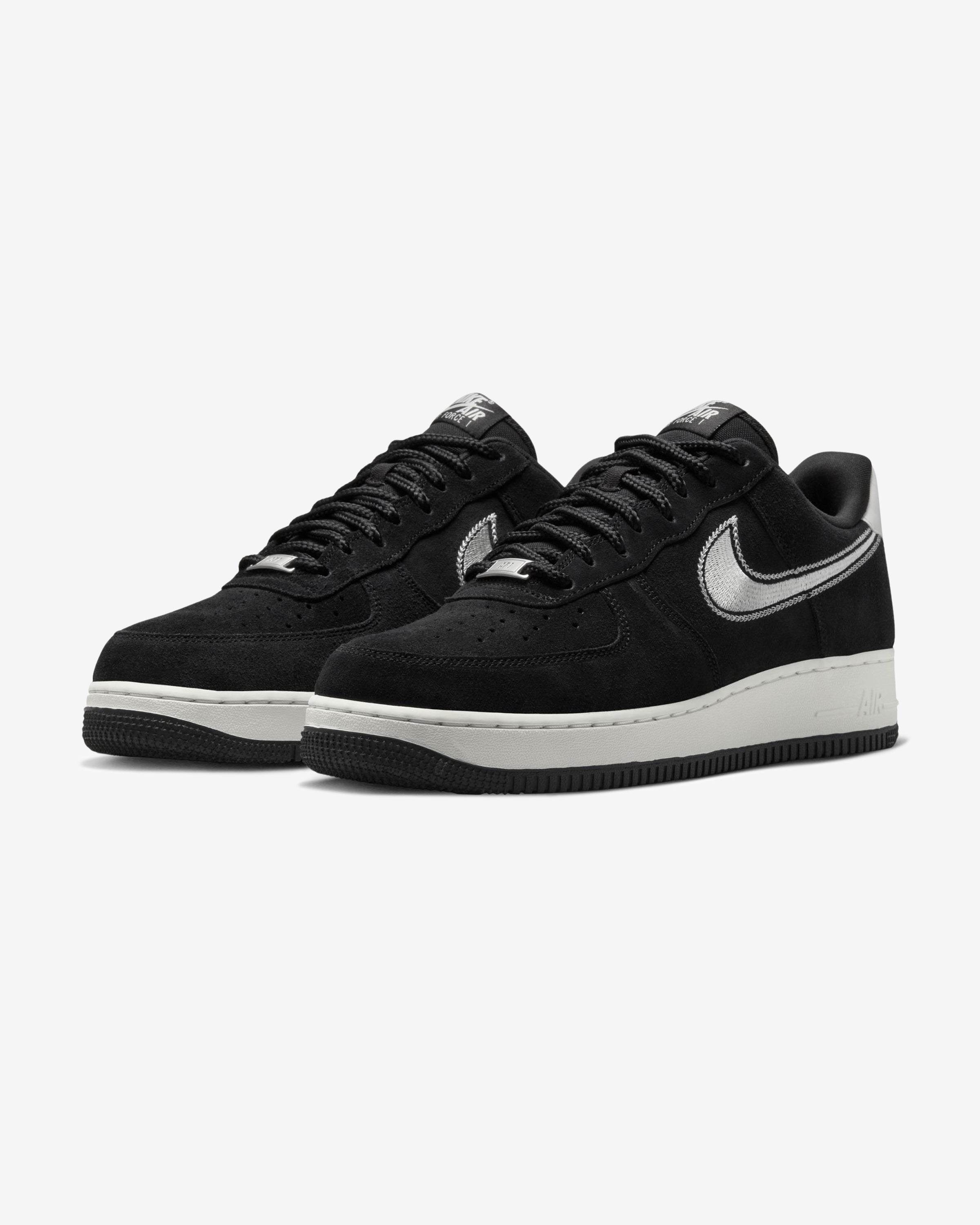 NIKE AIR FORCE 1 '07 LV8 - BLACK/ SAIL