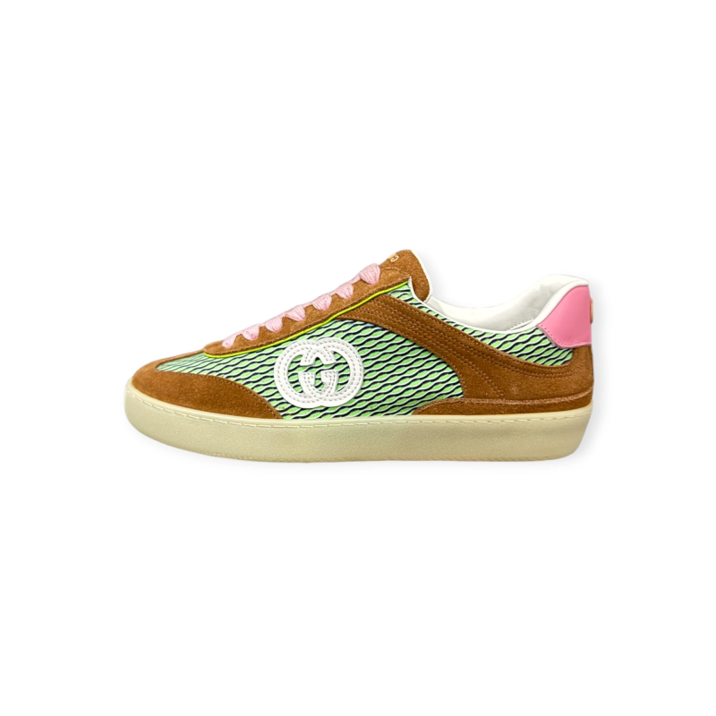 Gucci G57 Sneaker in Brown Pink、mysite、Cacoeks