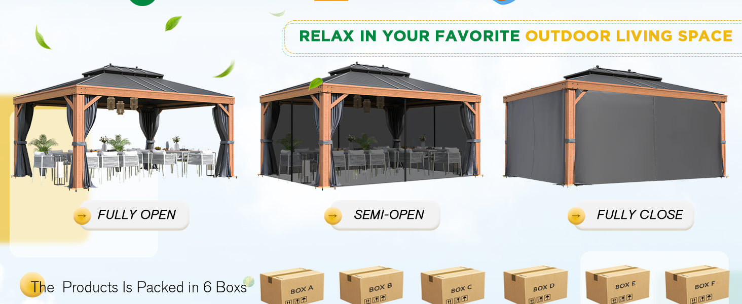 wall-mounted-hardtop-gazebo-with-drainage-gutters-12x16