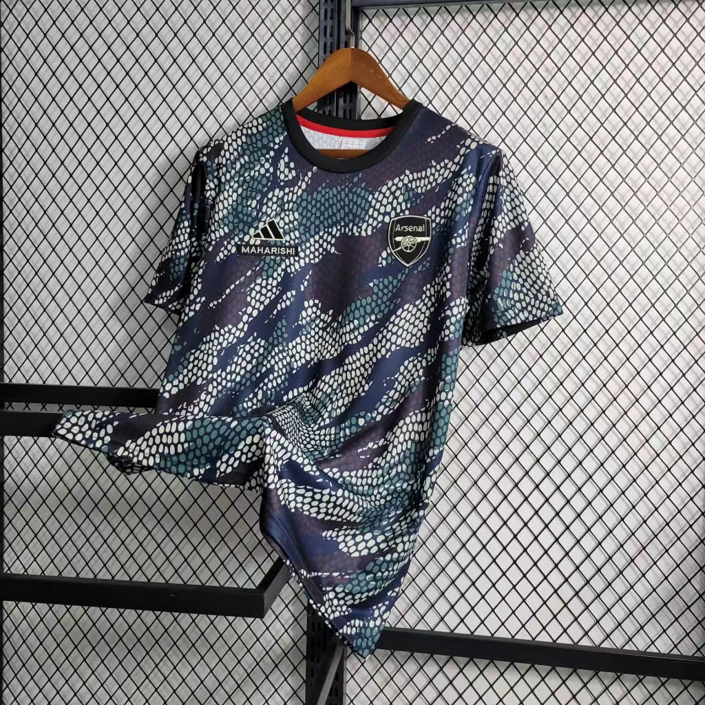 ManixJersey.com | Arsenal x M.A.H.A R.I.S.H.I Limited Edition Jersey - Fans Version -Customize Name, Number and Patch | Worldwide Shipping